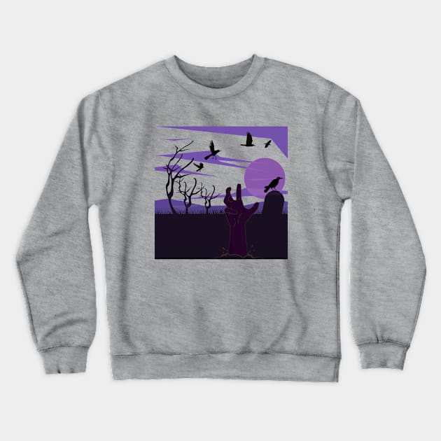 Coming Up For Air Crewneck Sweatshirt by AlmostMaybeNever